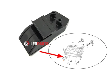 Кронштейн кріплення бампера правий (над фарою) SUZUKI 3513065J00