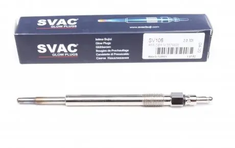 Свеча накала Audi/Seat/Skoda/VW 2.0TDI 05- 7V (M8x1,0) SVAC SV106
