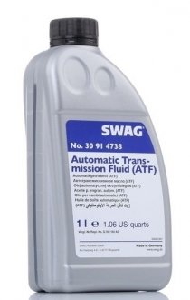 Масло трансмиссионное ATF для АКПП (1л) SWAG 30914738