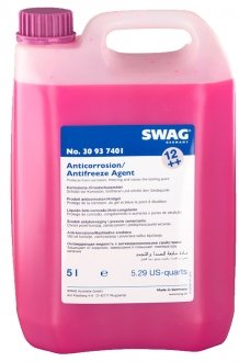 Концентрат антифриза G12++ фиолетовый (5L) SWAG 30937401