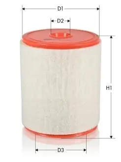 Фільтр повітряний Audi A6/A7 2.0DH/2.0H 18- Tecneco AR2278S