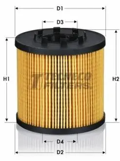 Фільтр масляний Opel Movano/Vivaro/Renault Master/Trafic/Nissan Interstar/Primastar 2.2DTI/2.5DTI Tecneco OL0225E