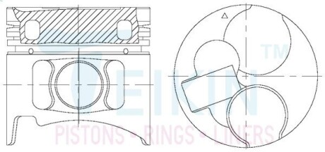 Поршень TEIKIN 43232ASTD