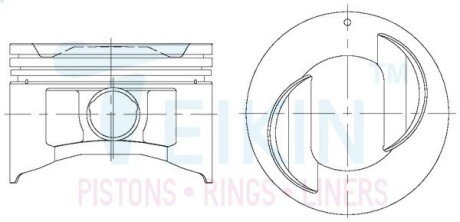 Поршень TEIKIN 44274050