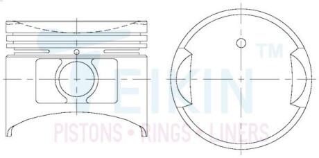 Поршень TEIKIN 44611100