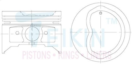 Поршень TEIKIN 46122050