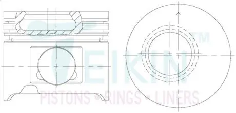 Поршень TEIKIN 46325A100