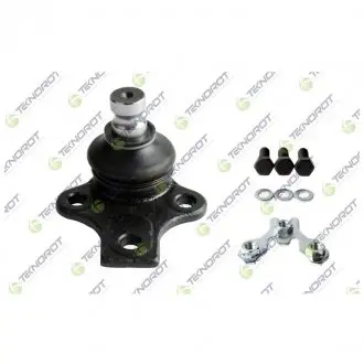 Шаровая опора (с креплением+пластина!) 19mm передн.рычага лев./прав.golf, passat, vento -97,seat 91- Teknorot V-404K
