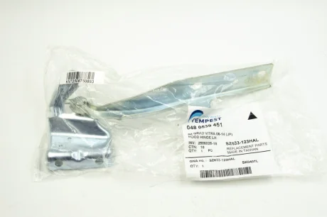 Петля капота ліва Grand Vitara (2006-2018) TEMPEST 048 0539 451