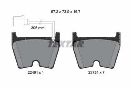 PC Pads TEXTAR 2249101