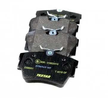 Тормозные колодки дисковые TEXTAR 2398001