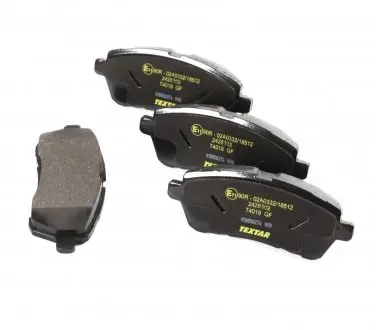 Колодки тормозные TEXTAR 2428302