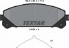 Тормозные колодки передние TEXTAR 2445201 (фото 2)