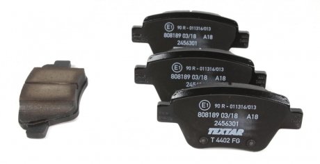 Тормозные колодки дисковые TEXTAR 2456301 (фото 1)