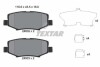 Тормозные колодки задние Jeep Cherokee 08-/Compass 06-/Wrangler 07-/Dodge Nitro 06-12 (TRW) TEXTAR 2460201 (фото 1)