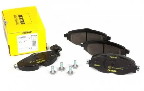 Тормозные колодки передние TEXTAR 2568301