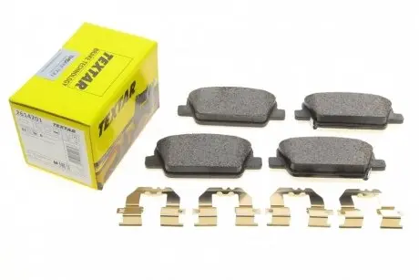 Гальмівні колодки KIA-HYUNDAI Sorento-Santa Fe R 15 TEXTAR 2614201