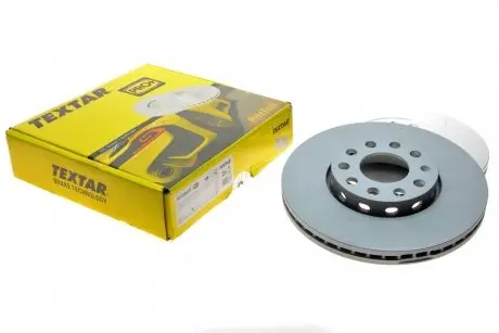 Передний тормозной диск Skoda Roomster 06- (287x25) PRO+ TEXTAR 92106605