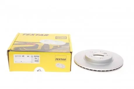 Передний тормозной диск BMW 2 (F45/F46) 14- (294x22) PRO+ B37/B38 TEXTAR 92273105