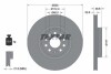 Передний тормозной диск VW ID.3 (E11/E12) 19- (330x22.8) PRO TEXTAR 92327103 (фото 2)