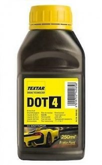 Тормозная жидкость DOT 4 (0.25л) TEXTAR 95002100 (фото 1)
