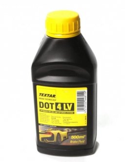 Тормозная жидкость DOT 4 LV (0.5л) TEXTAR 95006100