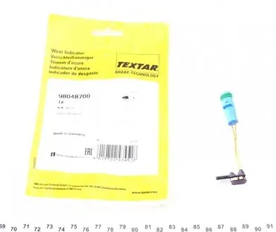Датчик износа тормозных колодок TEXTAR 98048700