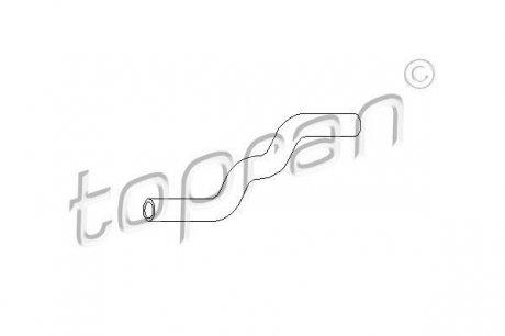 Шланг радіатора Topran 102873 (фото 1)