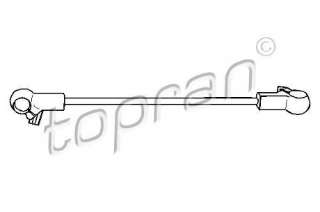 Шток вилки перемикання передач Topran 103077