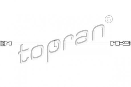 Шланг гальмівний Topran 108393 (фото 1)