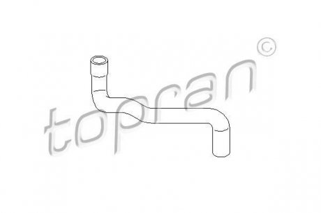 Шланг радіатора Topran 109010