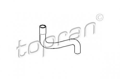 Шланг радіатора (система охолодження) Topran 109015