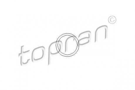 Прокладка, трубопровід системи охолодження Topran 109639