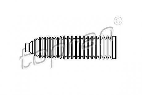 Пильовик кермового механізму Topran 110172 (фото 1)