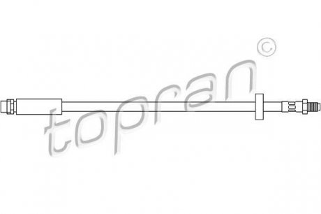 Гальмівний шланг Topran 110400 (фото 1)