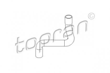 Шланг радіатора Topran 110492 (фото 1)