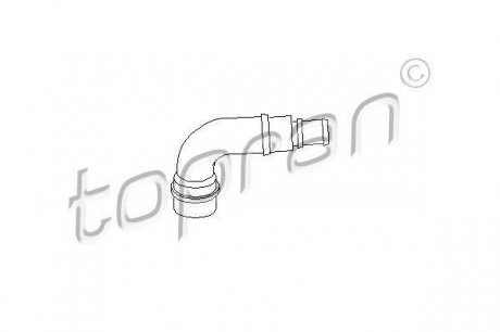 Патрубок (система вкг) Topran 111158 (фото 1)