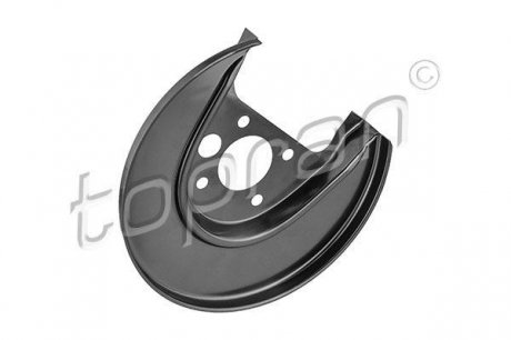 Стопорна тарілка гальмівного диску Topran 116069 (фото 1)