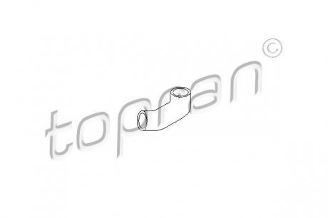 Шланг радіатора (система охолодження) Topran 205720 (фото 1)