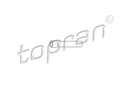 Патрубок системы охлаждения Topran 101 035 (фото 1)