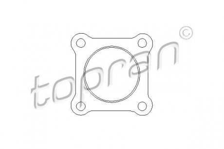 Прокладка (випускна труба) Topran 102412 (фото 1)