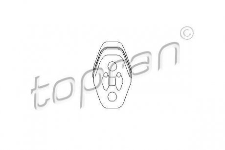 Кріплення вихлопної системи Topran 103 026