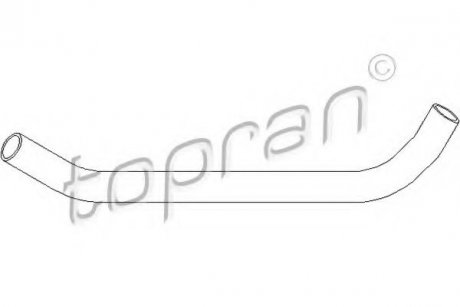 Шланг радіатора Topran 104205 (фото 1)