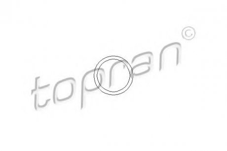 Прокладка, фланец охлаждающей жидкости Topran 104 505