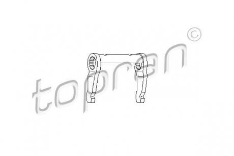 Возвратная вилка, система сцепления Topran 107293 (фото 1)