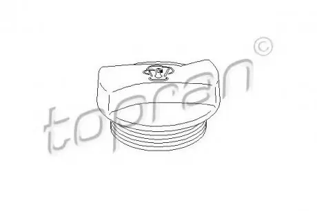 Кришка розширювального бачка Topran 107 532