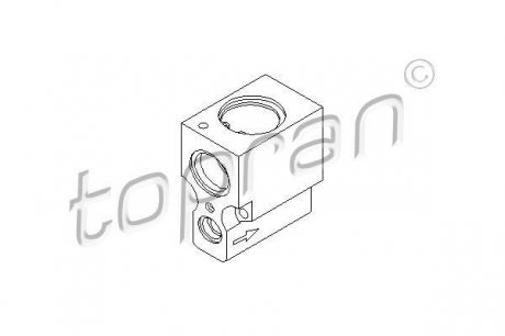 Клапан розширювальний (кондиціонер) Topran 108924 (фото 1)