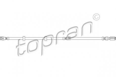 Шланг тормозной Topran 109 982 (фото 1)