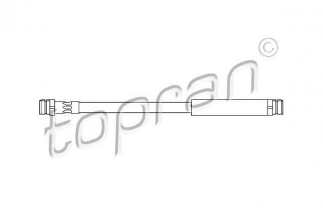 Гальмівний шланг зад Topran 110396 (фото 1)