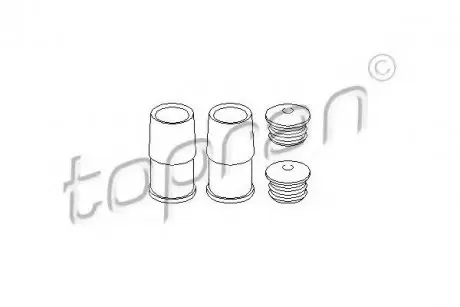 Ремкомплект, гальмівний супорт Topran 110679